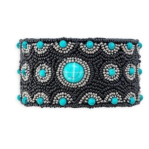 MYRA-Corsikka Beaded Cuff Bracelet